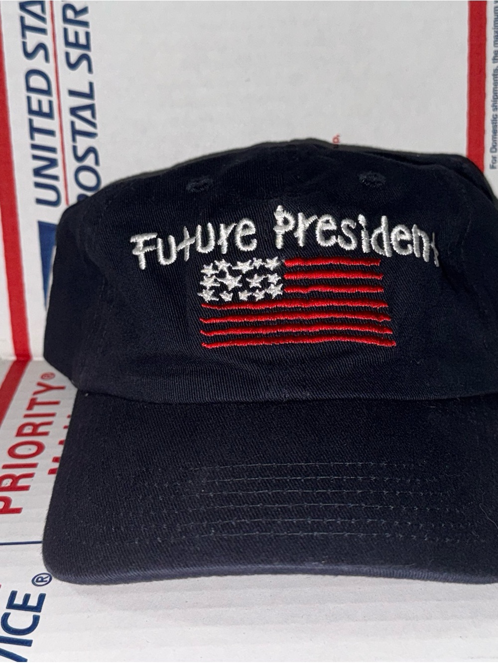 Future President 🇺🇸 Baseball Cap 🧢 dad hat Ronald Reagan library 📚 retro